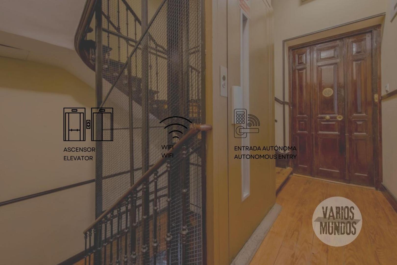 Premium Apt 10Pax En Plaza Espana-Gran Via Madri Exterior foto